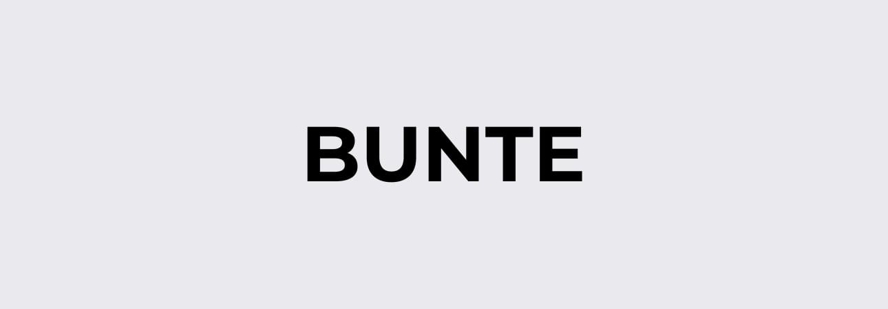 BUNTE